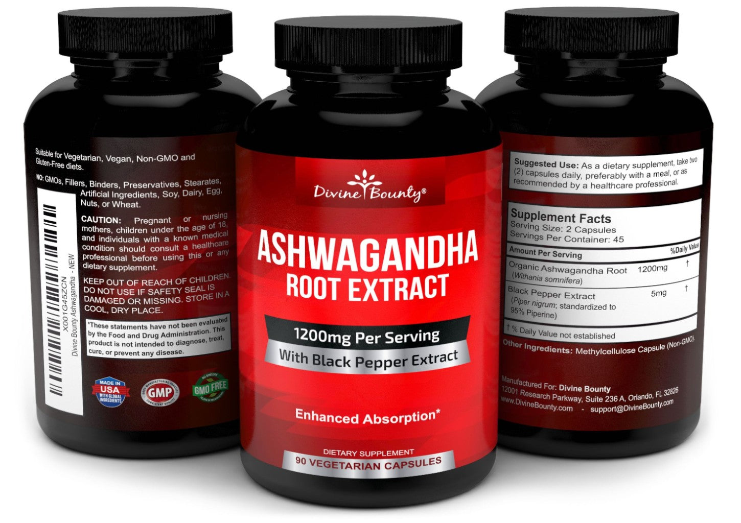 Ashwagandha - Divine Bounty Ashwagandha - Divine Bounty