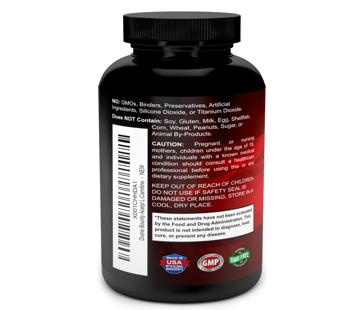 Acetyl L-Carnitine - Divine Bounty Acetyl L-Carnitine - Divine Bounty