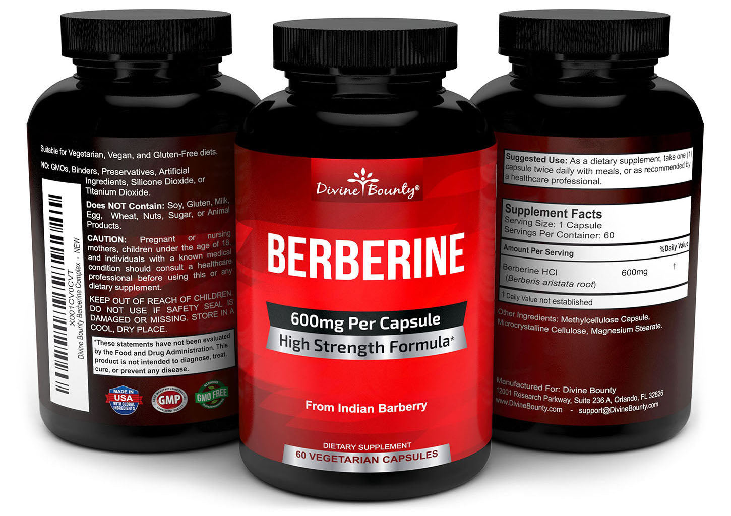 Berberine - Divine Bounty Berberine - Divine Bounty